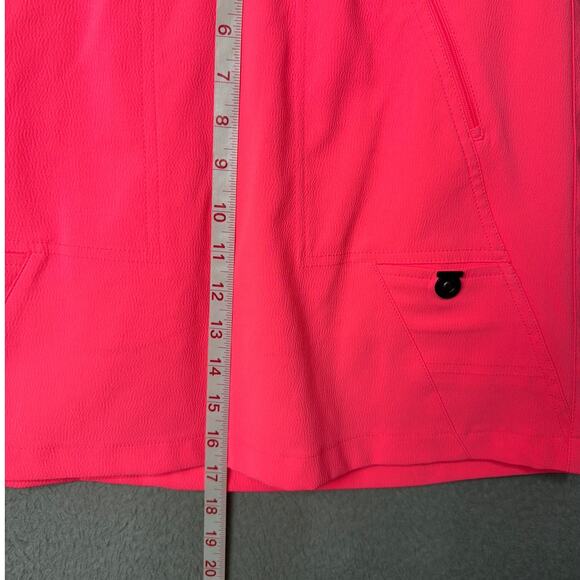 Jamie Sadock Skinnylicious Golf Skort Hot Pink SZ 4 Multi Pocket Golf Pickleball - Picture 4 of 7